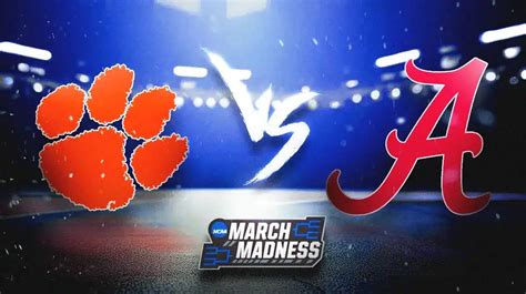 clemson vs alabama spread|March Madness: Clemson vs. Alabama odds, picks and predictions.